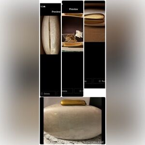 New in Box DEBIMYShell Evening Clutch w/Detachable Metal Strap  $17